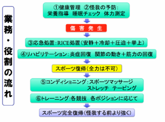 日本体育協会公認アスレティックトレーナーって 大阪ハイテクノロジー専門学校