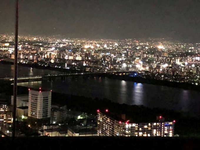 2日目　スカイビル　夜景